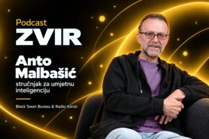 Anto Malbašić u podcastu Zvir Hoće li nas umjetna inteligencija nadmudriti
